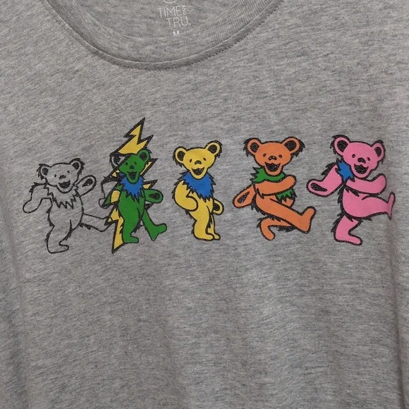 Grateful Dead Dancing Teddy Bears T-shirt - Picture 2 of 4